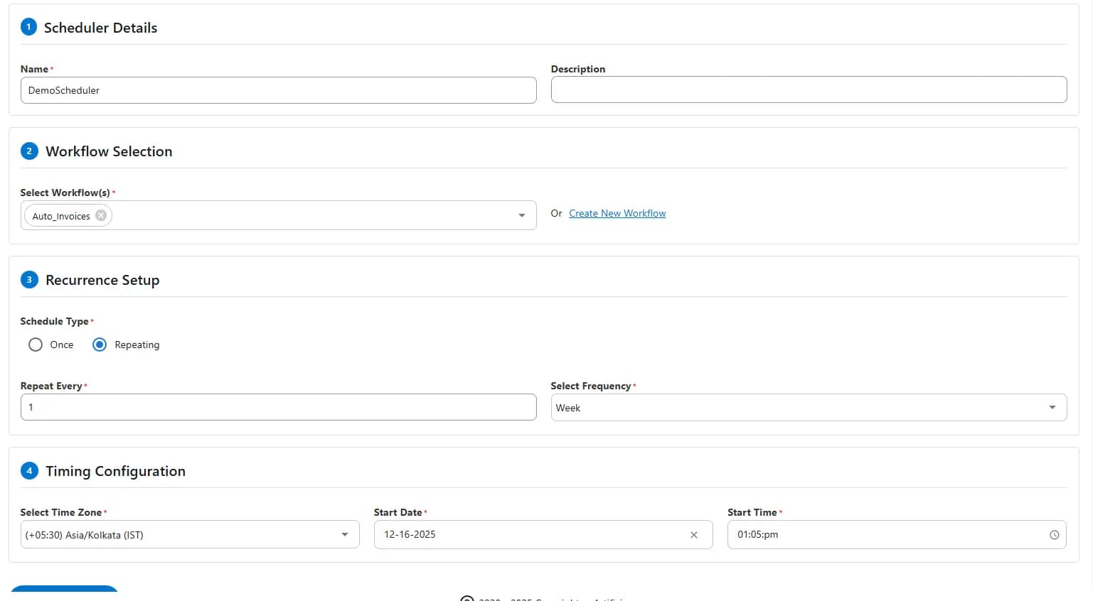 Cron-Based Scheduling