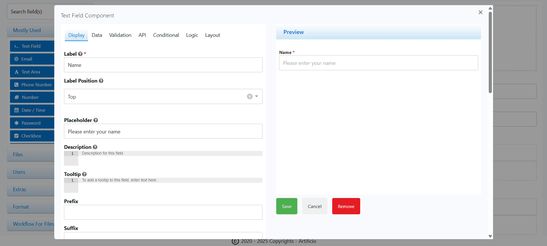 Data Validation and Conditional Fields Data Validation and Conditional Fields