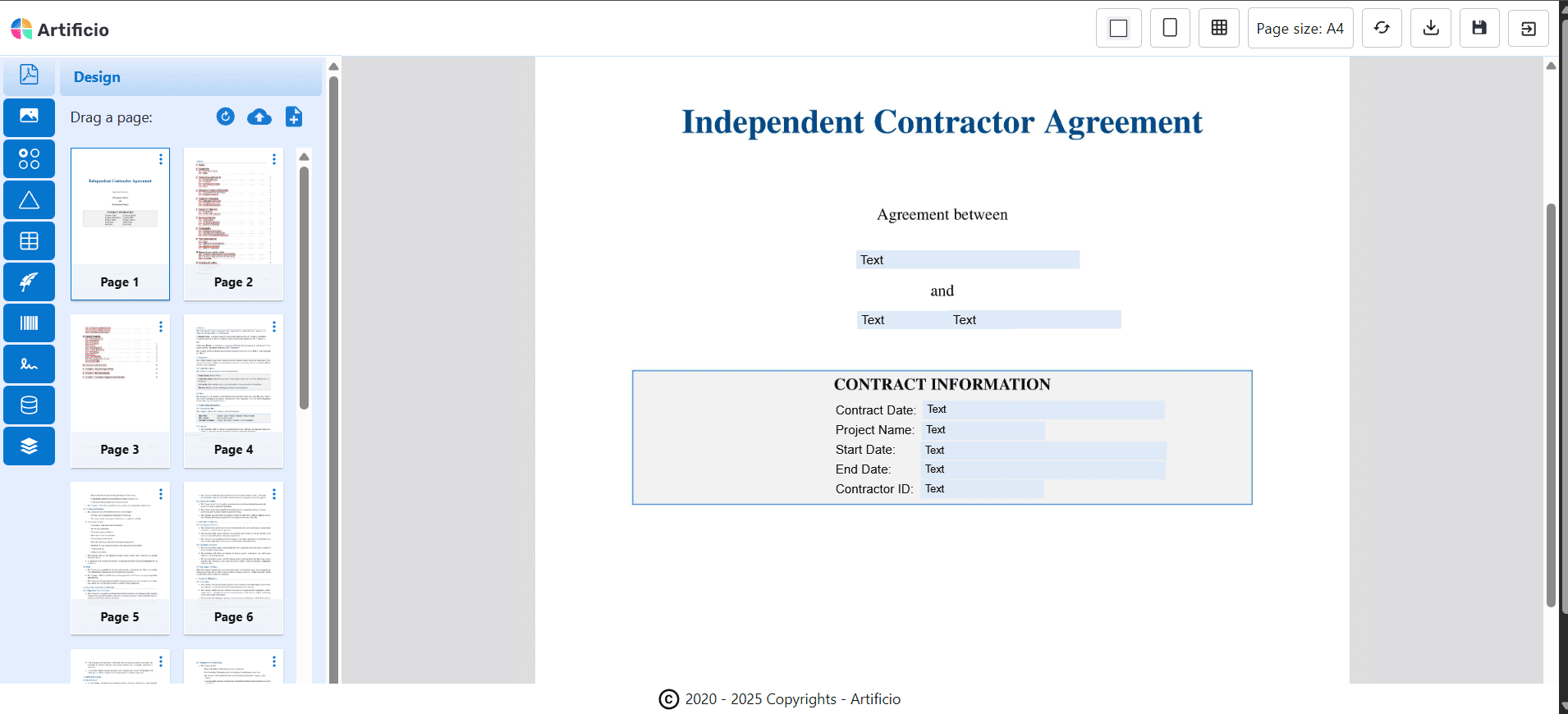 Generate New PDF Documents Generate New PDF Documents