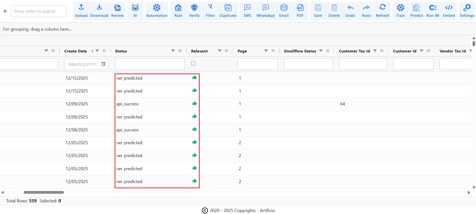 Accuracy Improvement Accuracy Improvement
