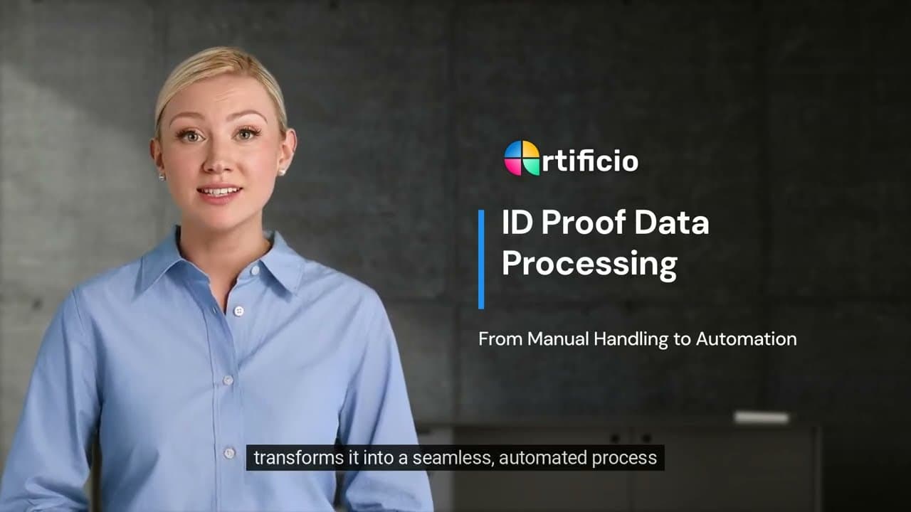 Automating ID Proof Data Processing with Artificio Automating ID Proof Data Processing with Artificio