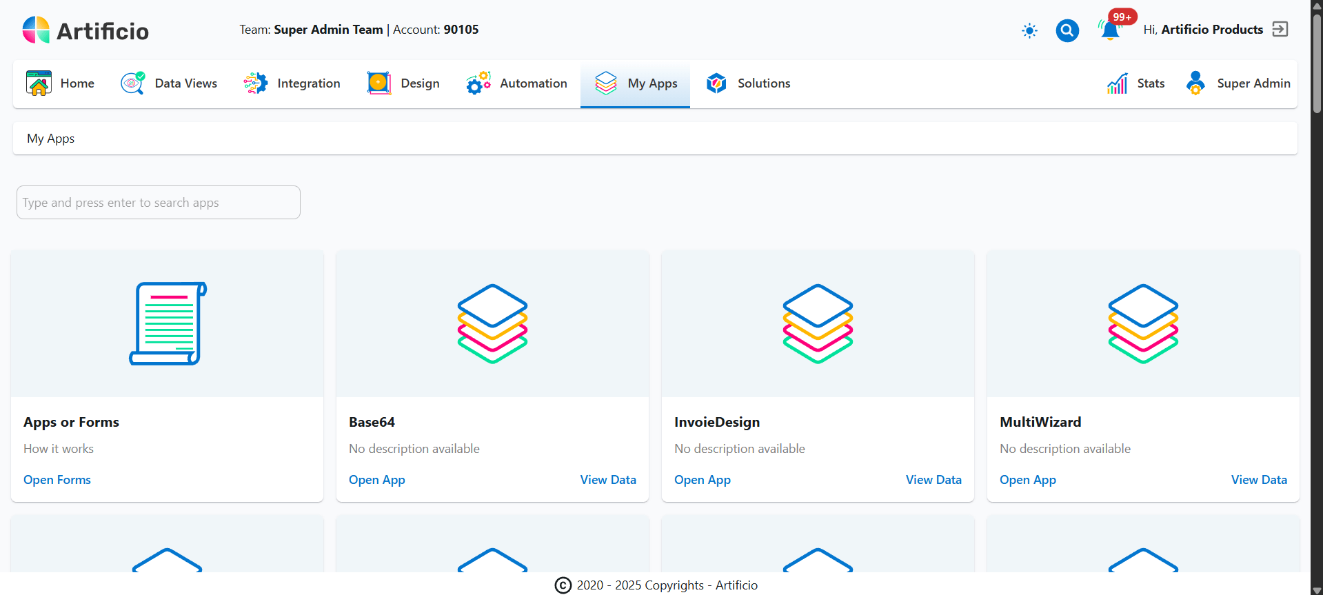 User-Defined Design ID or App Name