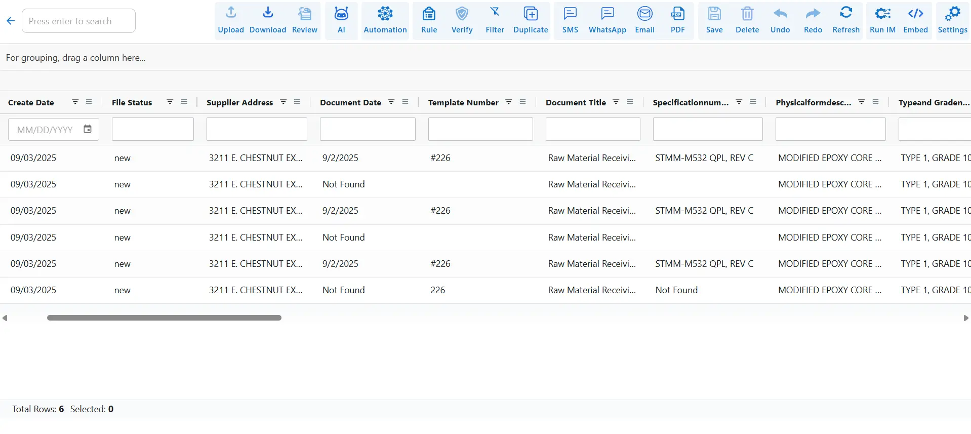 Vendor and Customer Collaboration Portal