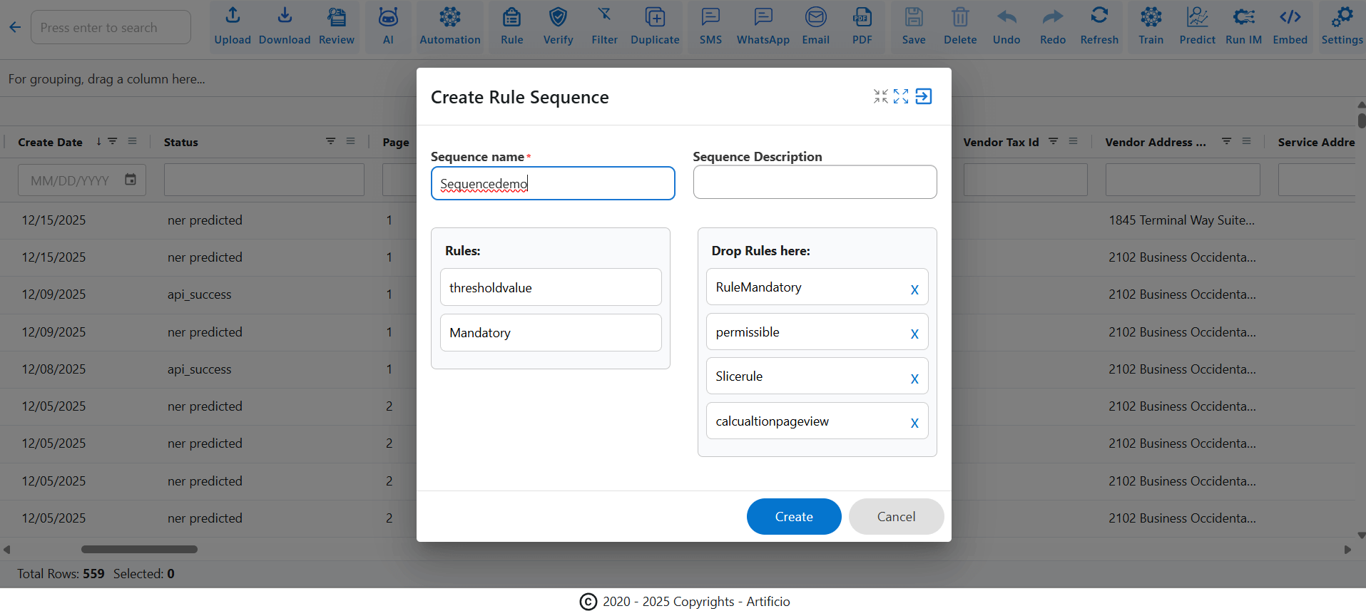 Sequential Rule Execution