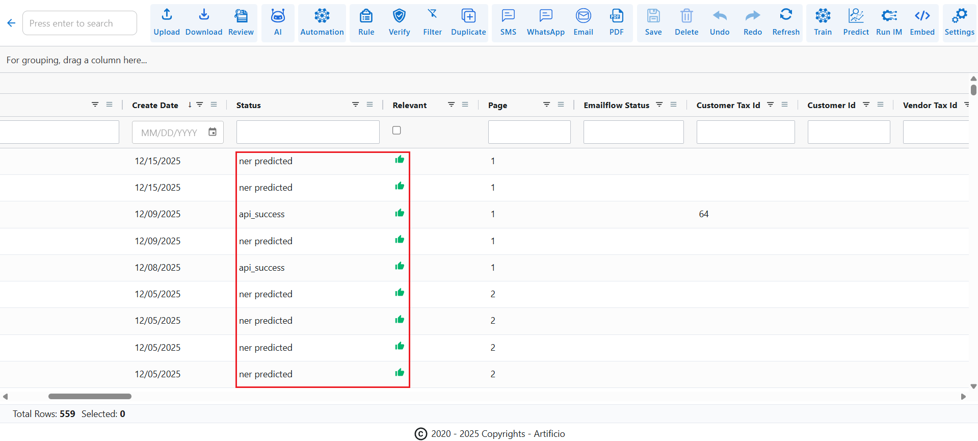 Accuracy Improvement